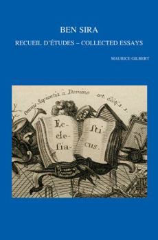 Paperback Ben Sira: Receuil d'Etudes - Collected Essays [French] Book