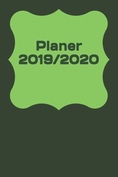 Planer 2019/2020: Wochenplaner für September 2019 bis Dezember 2020; Kalender, Timer, Terminplaner und Notizbuch in einem Taschenbuch (German Edition)