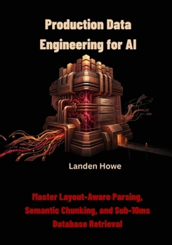 Paperback Production Data Engineering for AI: Master Layout-Aware Parsing, Semantic Chunking, and Sub-10ms Database Retrieval Book