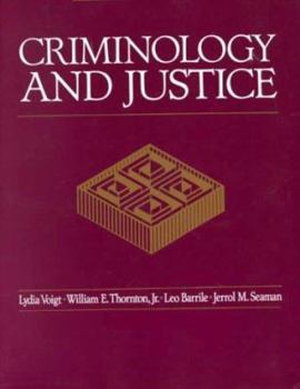 Hardcover Criminology and Justice Book