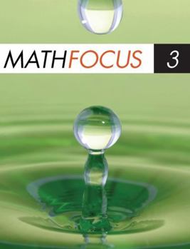 Hardcover Nelson Math Focus 3 Student Book
