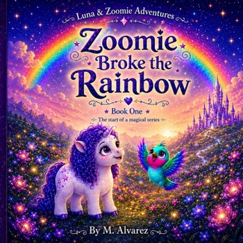 Paperback Luna & Zoomie Adventures: Zoomie Broke the Rainbow Book