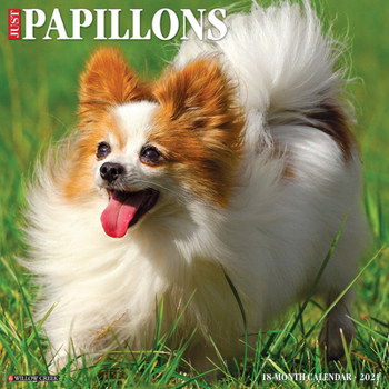Calendar Just Papillons 2021 Wall Calendar (Dog Breed Calendar) Book