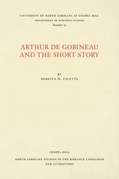 Arthur de Gobineau and the Short Story