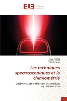 Paperback Les techniques spectroscopiques et la chimiométrie [French] Book