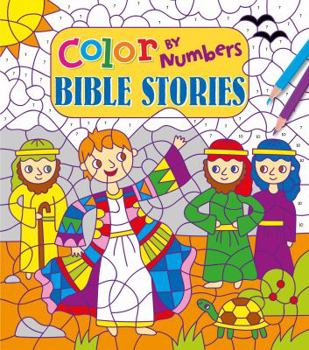 Paperback Color by Numbers: Bible Stories Book