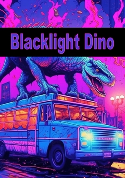 Paperback Blacklight Dino Book