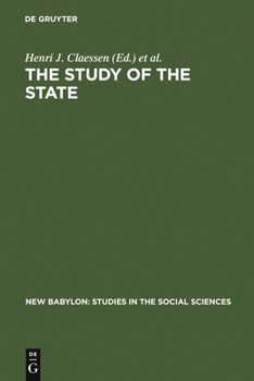 Hardcover The Study of the State Book