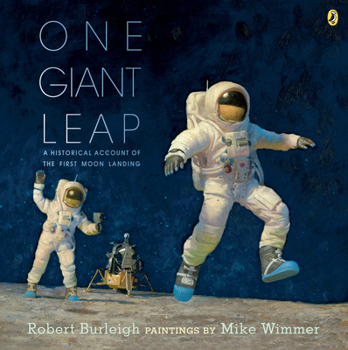 Paperback One Giant Leap: A Historical Account of the First Moon Landing Book
