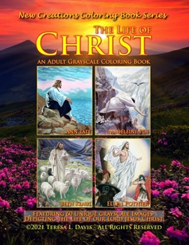 Paperback New Creations Coloring Book Series: The Life of Christ Book