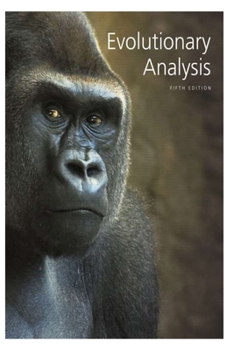 Paperback Evolutionary Analysis Book