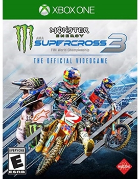 Video Game Monster Energy Supercross 3 Nla Book