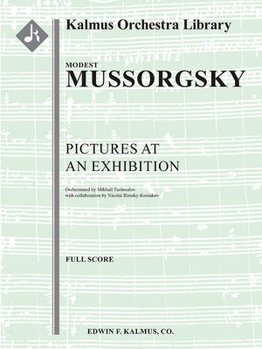 Paperback Pictures at an Exibition [Excerpts]: Parts Book