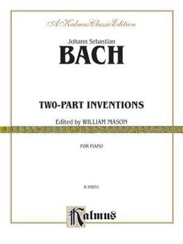 Paperback Two-Part Inventions (Kalmus Edition) Book