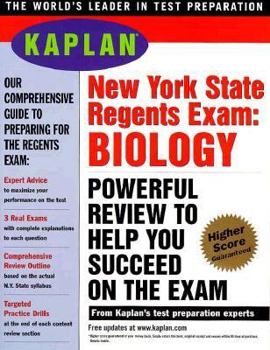 Paperback Kaplan New York State Regents Exam: Biology Book