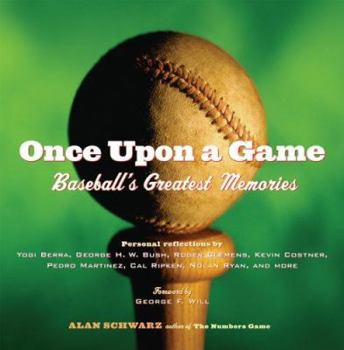 Hardcover Once Upon a Game: Baseball's Greatest Memories Book