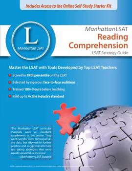 Paperback Manhattan LSAT Reading Comprehension Strategy Guide Book