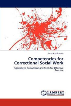Paperback Competencies for Correctional Social Work Book