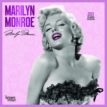Calendar Marilyn Monroe 2023 Mini 7x7 Foil Book