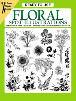 Ready-to-Use Floral Spot Illustrations (Clip Art)