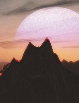 Paperback Planet Notebook large Size 8.5 x 11 Ruled 150 Pages Book