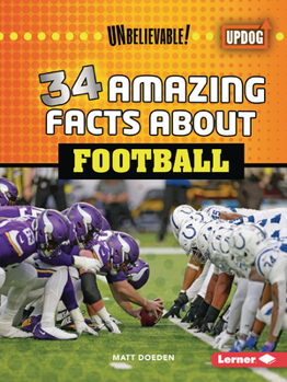 Paperback 34 Amazing Facts about Football Book