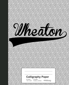 Paperback Calligraphy Paper: WHEATON Notebook Book