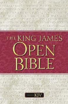Hardcover Bi-KJV 676blk Open Expanded Book