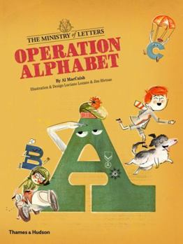 Hardcover Operation Alphabet Book