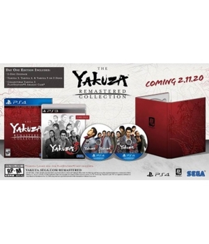 Video Game Yakuza Remastered Collection Day One Edition Book