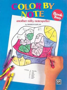 Paperback Color by Note, Bk 2: Another Nifty Notespeller Book