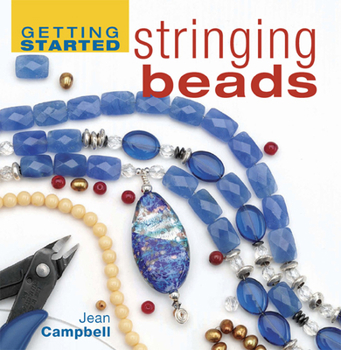 Hardcover Getting Started Stringing Beads Book