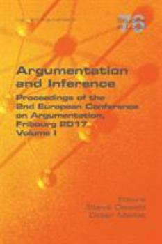 Paperback Argumentation and Inference I: Proceedings of the 2nd European Conference on Argumentation Book