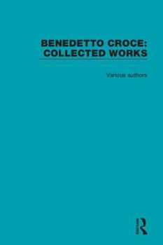 Hardcover Benedetto Croce: Collected Works Book
