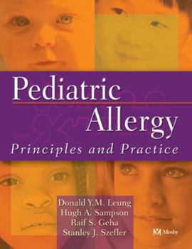 Hardcover Pediatric Allergy: Principles and Practice Book