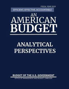 Paperback Analytical Perspectives, Budget of the United States, Fiscal Year 2019: Efficient, Effective, Accountable An American Budget Book