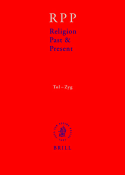 Hardcover Religion Past and Present, Volume 13 (Tol-Zyg) Book