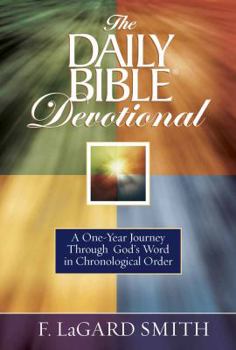 Hardcover The Daily Bible Devotional: A One-Year Journey Through God's Word in Chronological Order Book