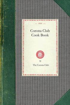 Paperback Corona Club Cook Book