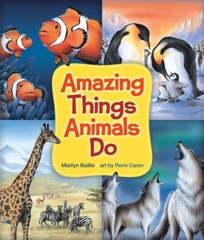 Hardcover Amazing Things Animals Do Book