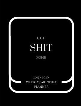 Paperback 2019-2020 Monthly Planner: Schedule activities all year long (24 Months) with this daily, weekly and monthly calendar view planner plus note spac Book