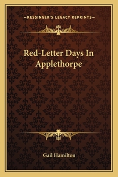 Paperback Red-Letter Days In Applethorpe Book