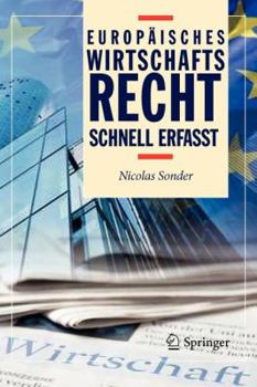 Paperback Europäisches Wirtschaftsrecht - Schnell Erfasst [German] Book