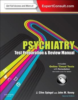 Paperback Psychiatry Test Preparation and Review Manual: Expert Consult - Online and Print Book