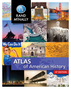 Mass Market Paperback Rand McNally Atlas of American History Grades 5-12+ Book