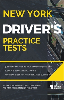 Paperback New York Driver's Practice Tests Book
