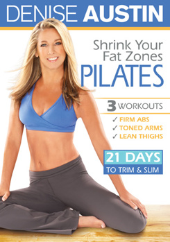 DVD Denise Austin: Shrink Your Fat Zones Pilates Book