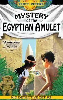 Hardcover Mystery of the Egyptian Amulet: An Ancient Egypt Kids Book