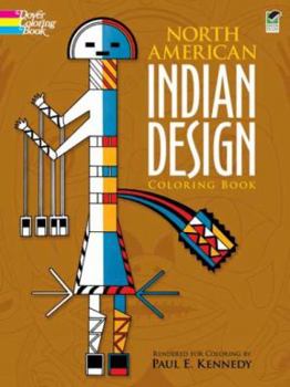 Paperback North American Indian Design Coloring Book