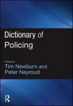 Paperback Dictionary of Policing Book